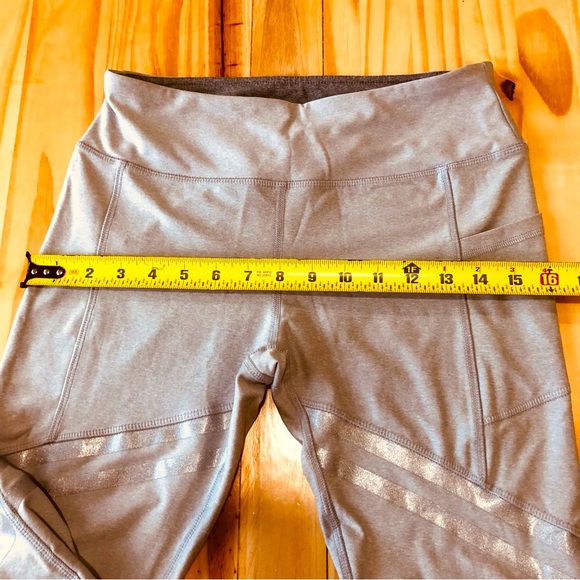 X by Gottex Women Gray/Silver Active Pants Sz M. - Picture 8 of 11